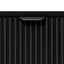 Sideboard Sort 69,5 x 33 x 82 cm Konstrueret træ