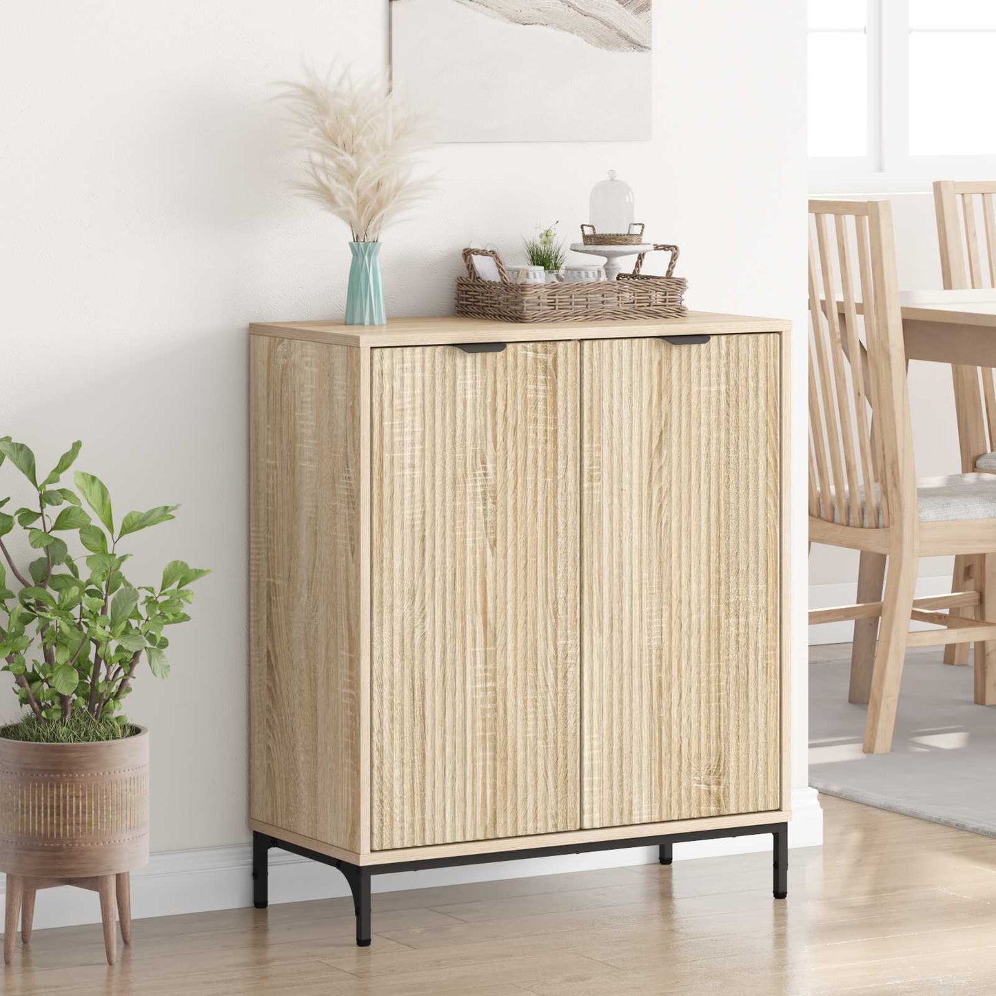 Sideboard Sonoma eg 69,5 x 33 x 82 cm Konstrueret træ