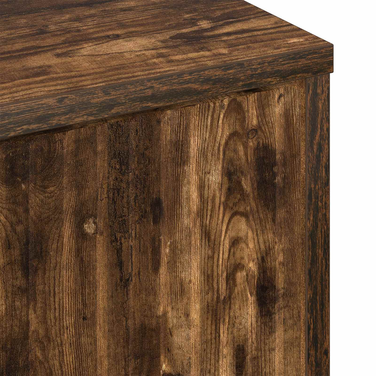 Sideboard Røget eg 69,5 x 33 x 82 cm Konstrueret træ