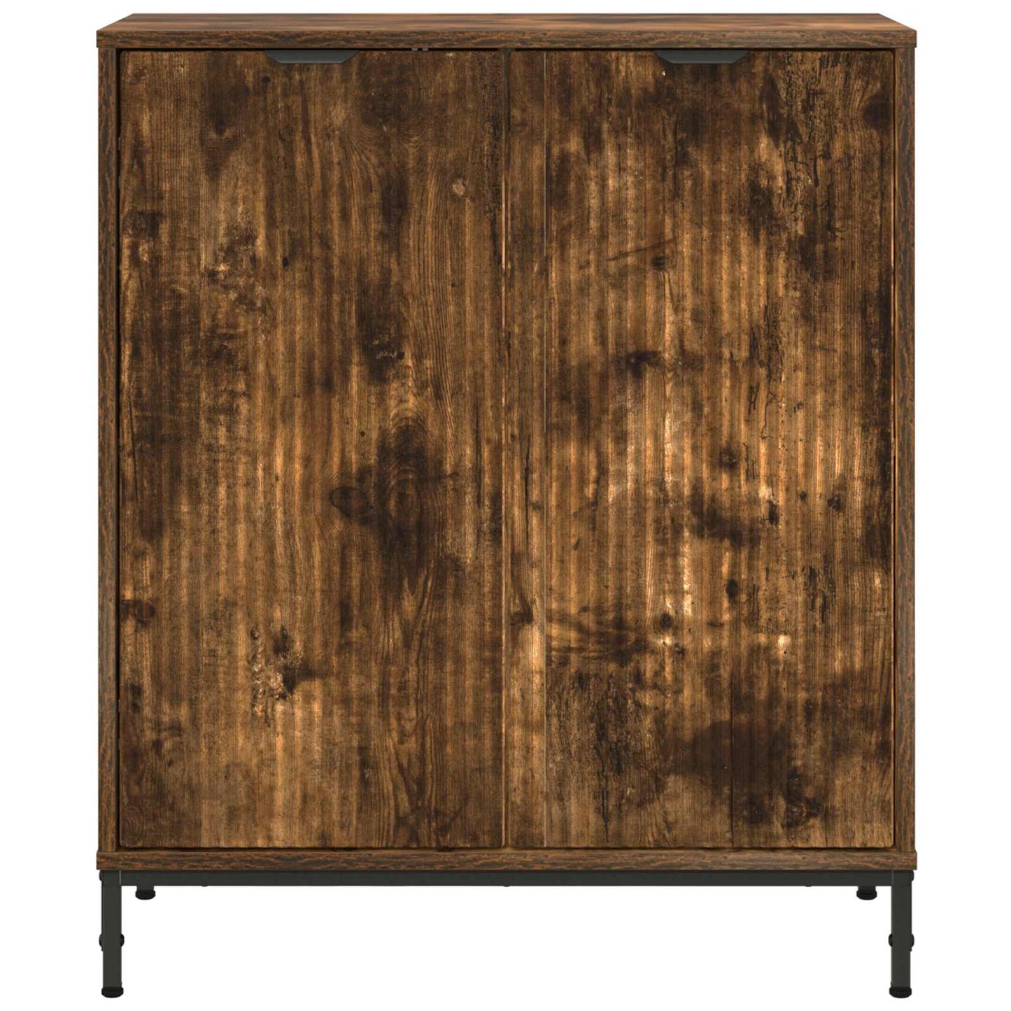 Sideboard Røget eg 69,5 x 33 x 82 cm Konstrueret træ