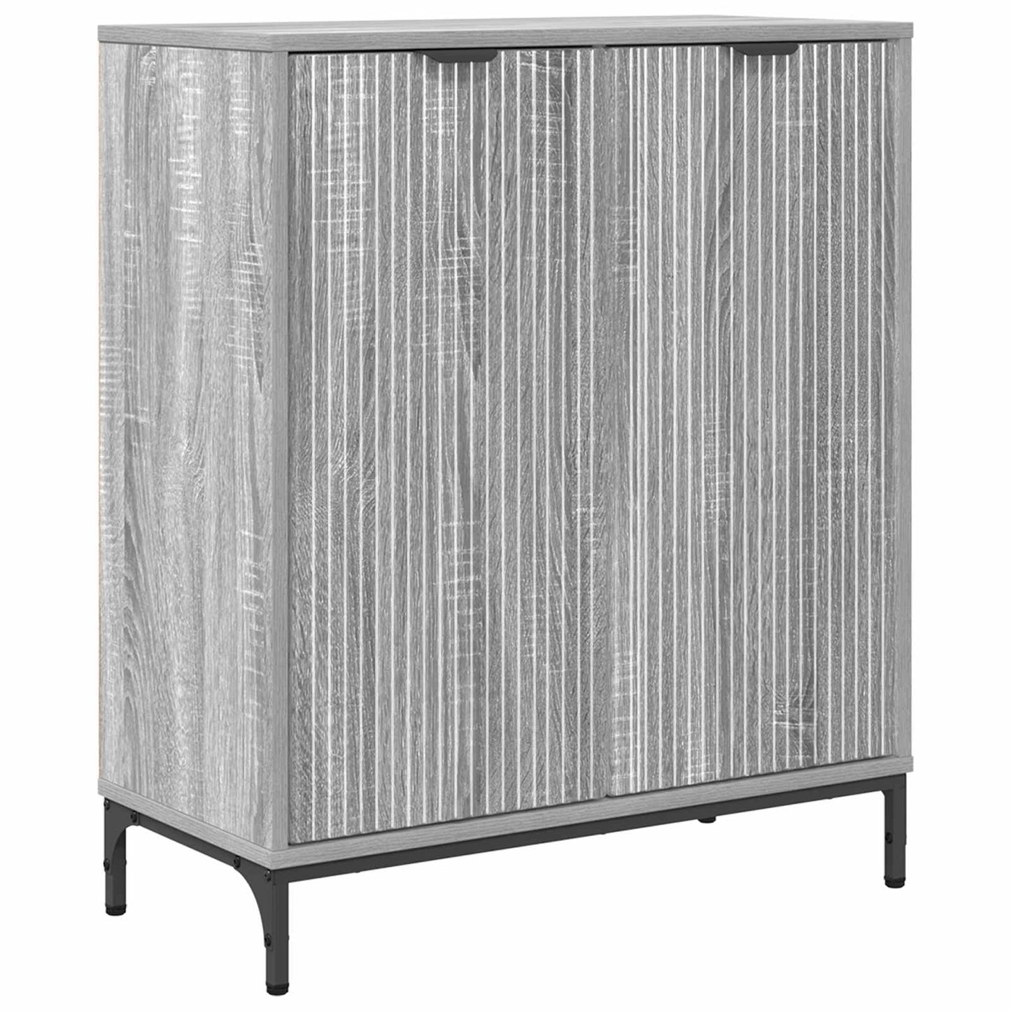 Sideboard Grå Sonoma 69,5 x 33 x 82 cm Konstrueret træ