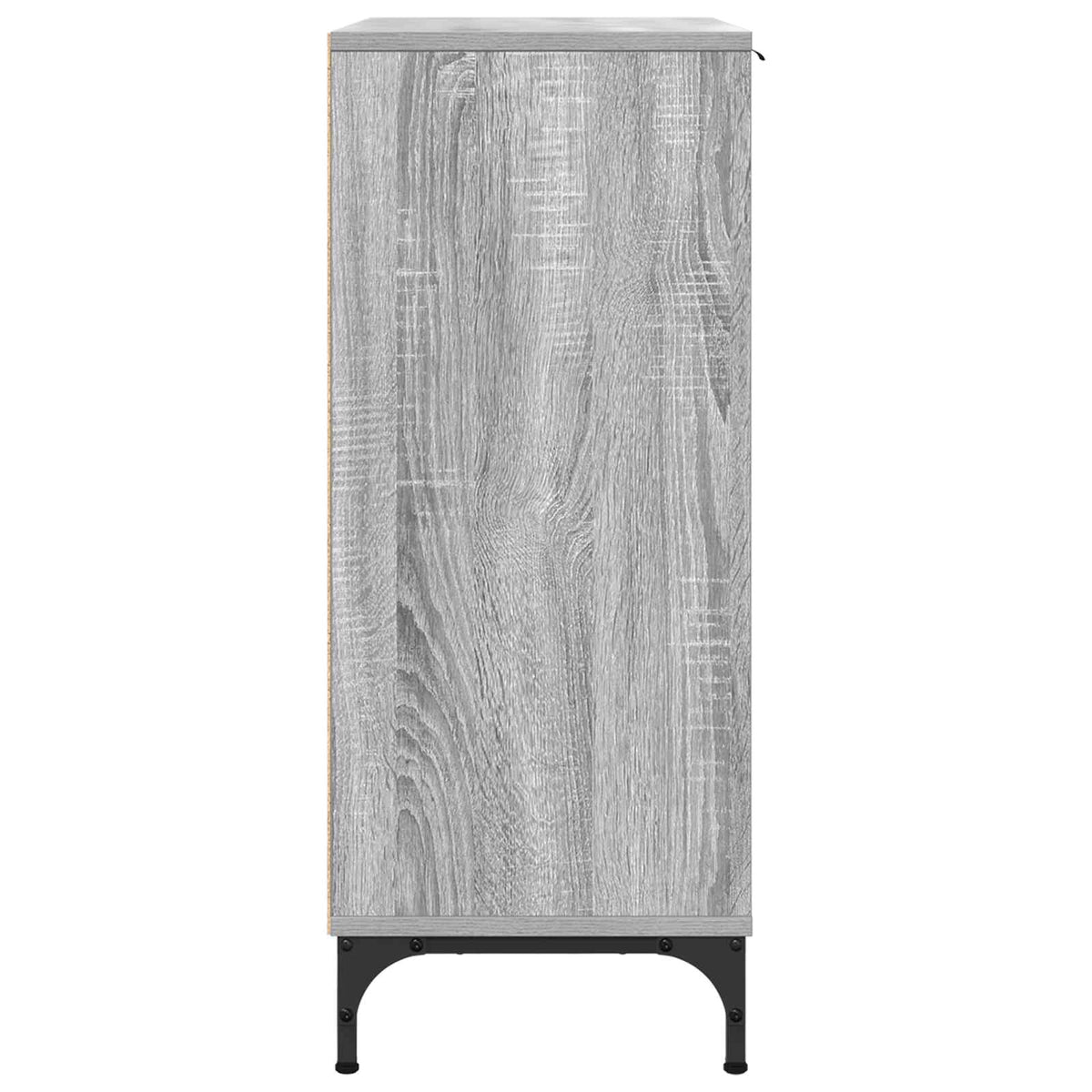 Sideboard Grå Sonoma 69,5 x 33 x 82 cm Konstrueret træ