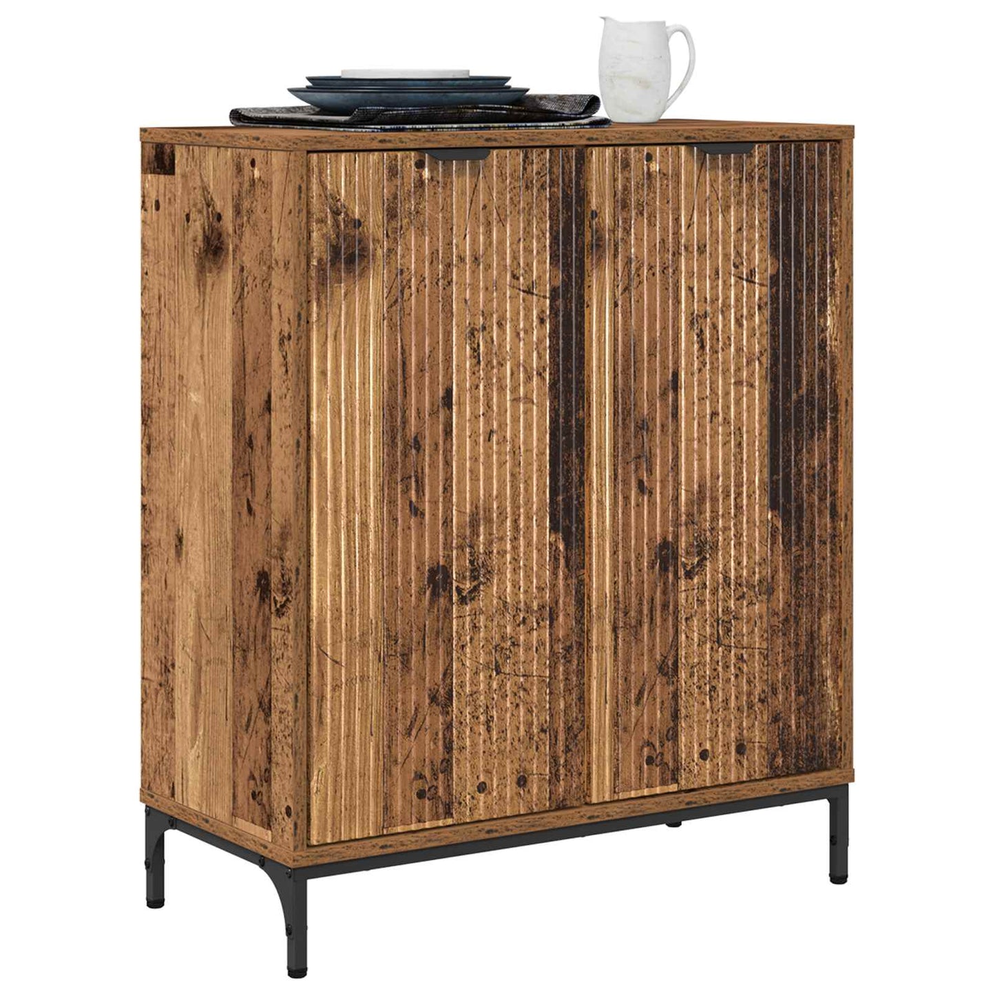Sideboard Gammelt træ 69,5 x 33 x 82 cm Konstrueret træ