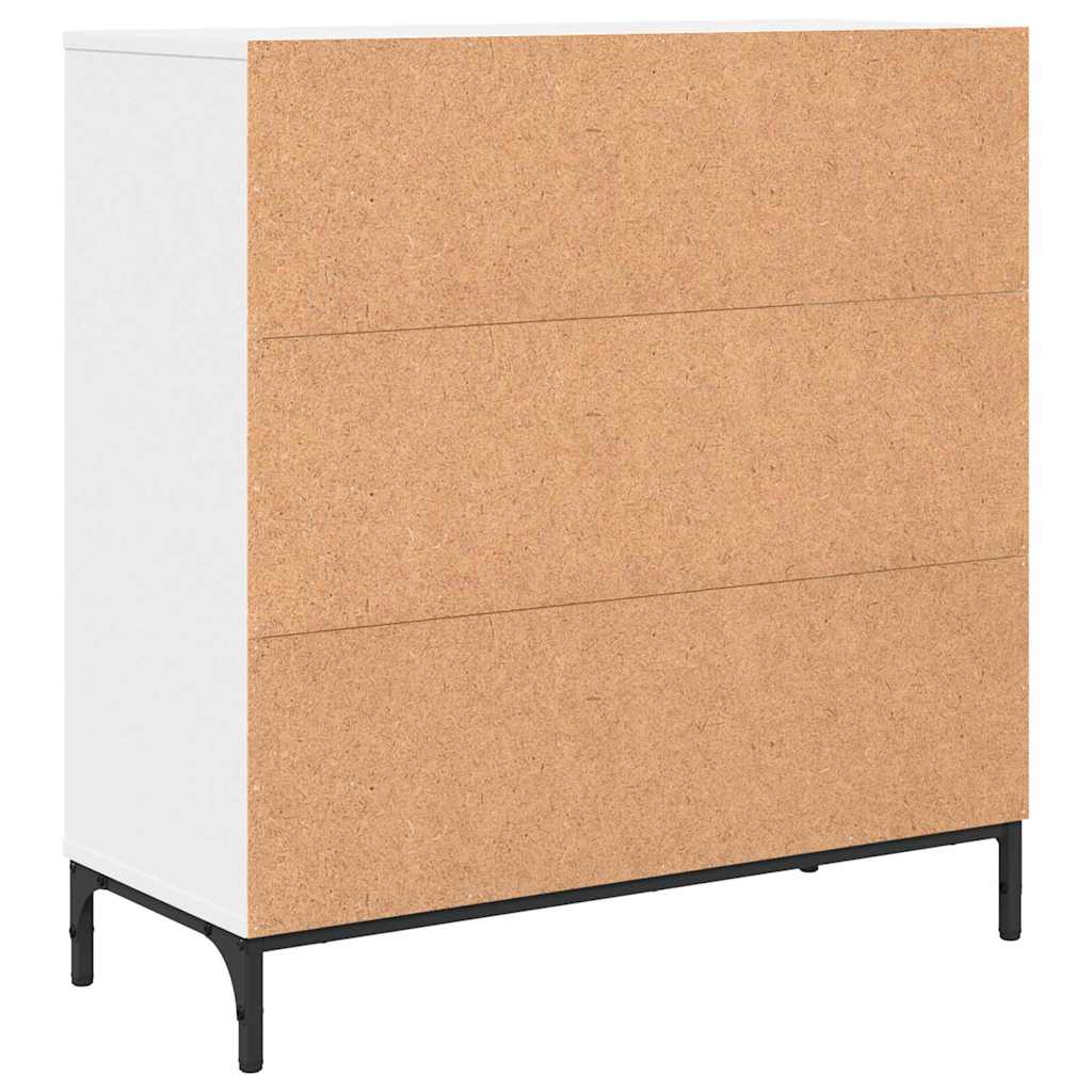 Sideboard Hvid 79,5 x 33 x 82 cm Konstrueret træ