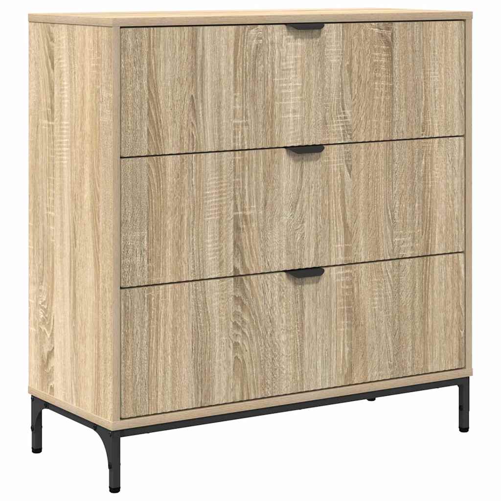 Sideboard Sonoma eg 79,5 x 33 x 82 cm Konstrueret træ