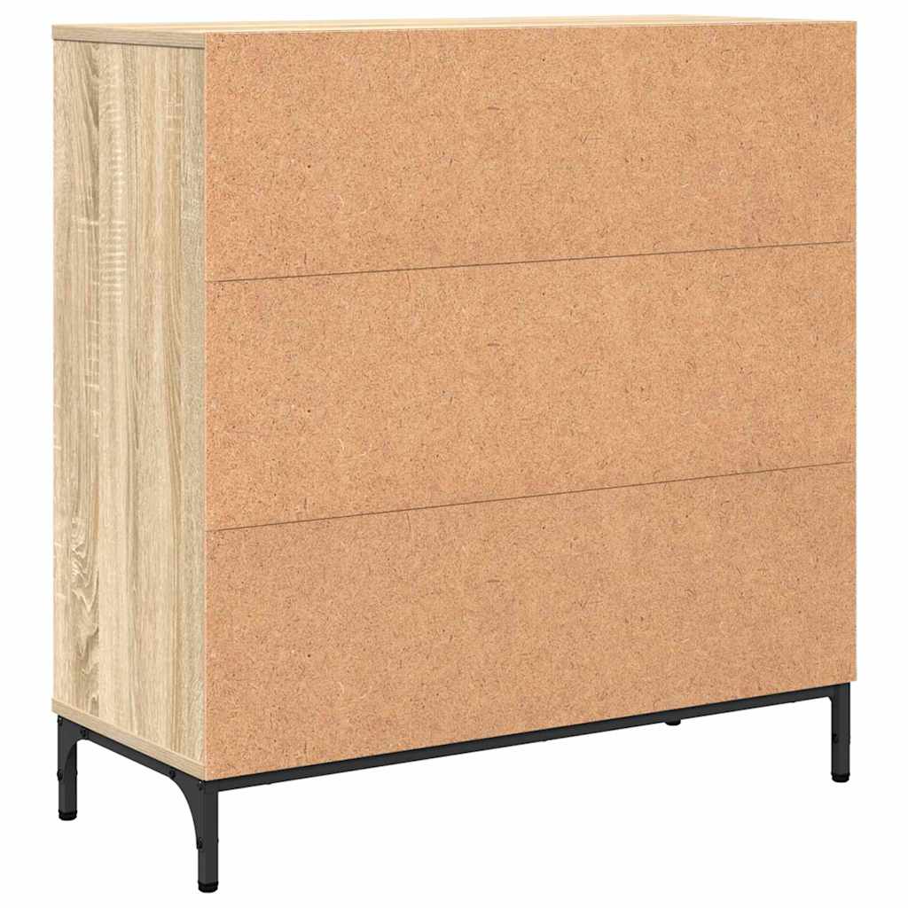 Sideboard Sonoma eg 79,5 x 33 x 82 cm Konstrueret træ