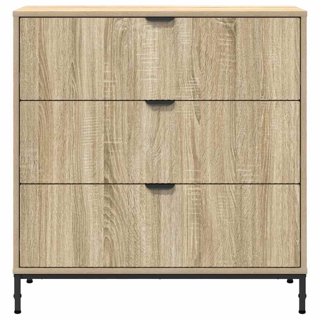 Sideboard Sonoma eg 79,5 x 33 x 82 cm Konstrueret træ