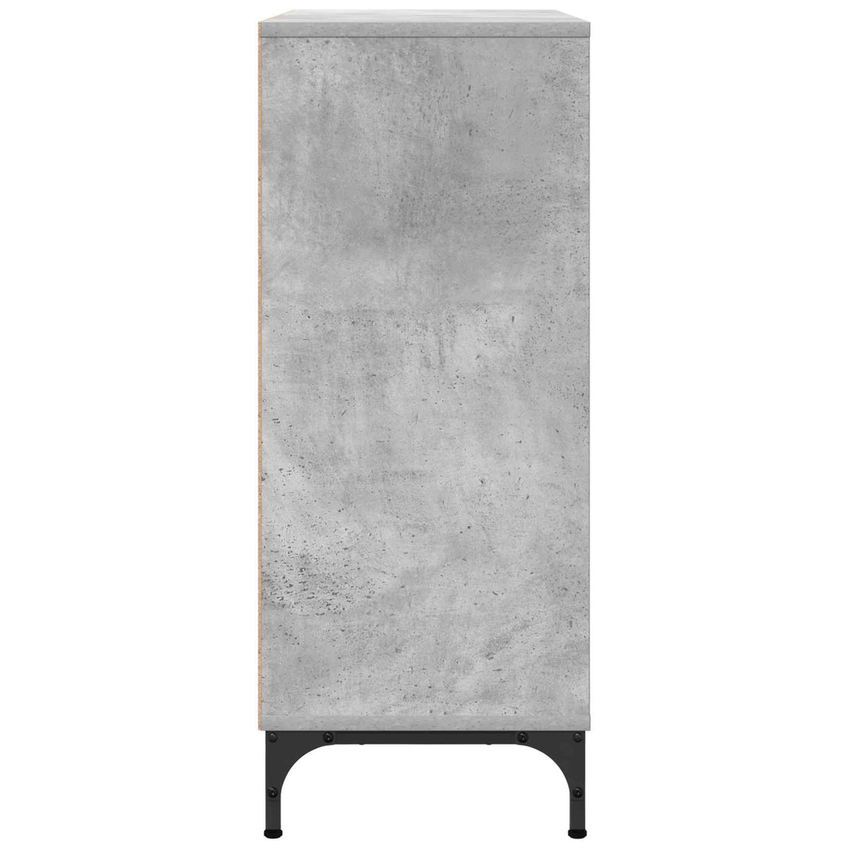 Sideboard Beton Grå 79,5 x 33 x 82 cm Konstrueret træ