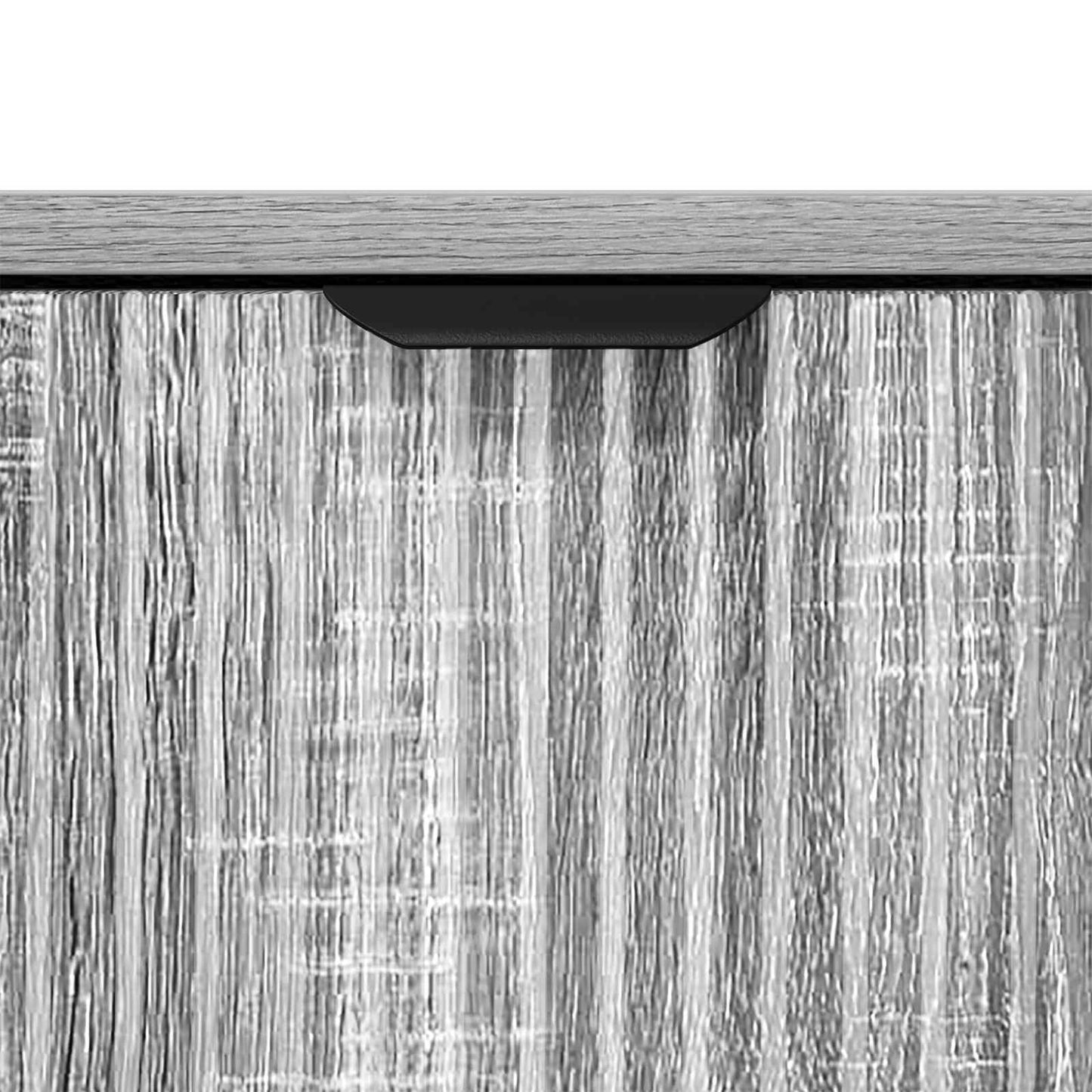 Sideboard Grå Sonoma 79,5 x 33 x 82 cm Konstrueret træ