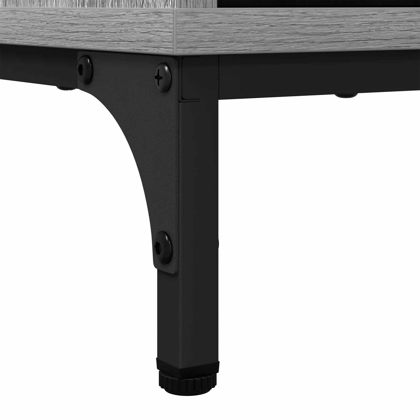 Sideboard Grå Sonoma 79,5 x 33 x 82 cm Konstrueret træ