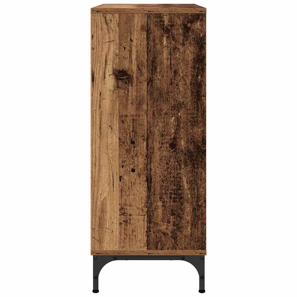 Sideboard Gammelt træ 79,5 x 33 x 82 cm Konstrueret træ