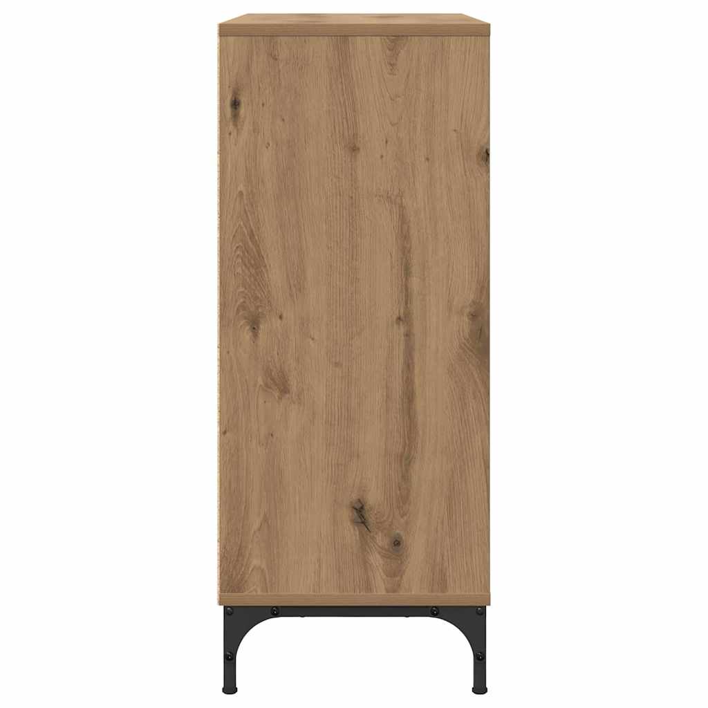 Sideboard Artisan Egetræ 79,5 x 33 x 82 cm Konstrueret træ