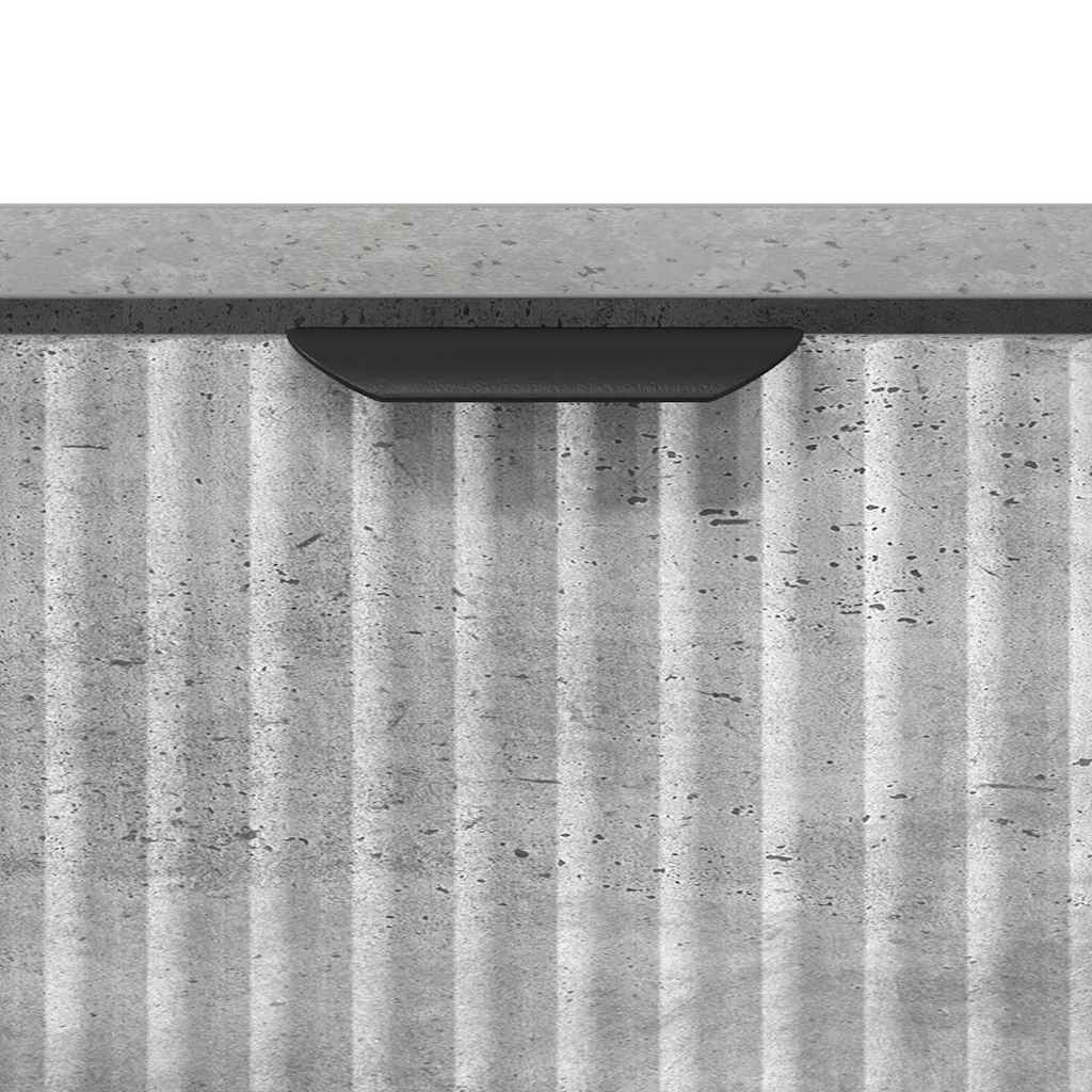 Sofabord Beton Grå 90 x 49 x 46 cm Konstrueret træ