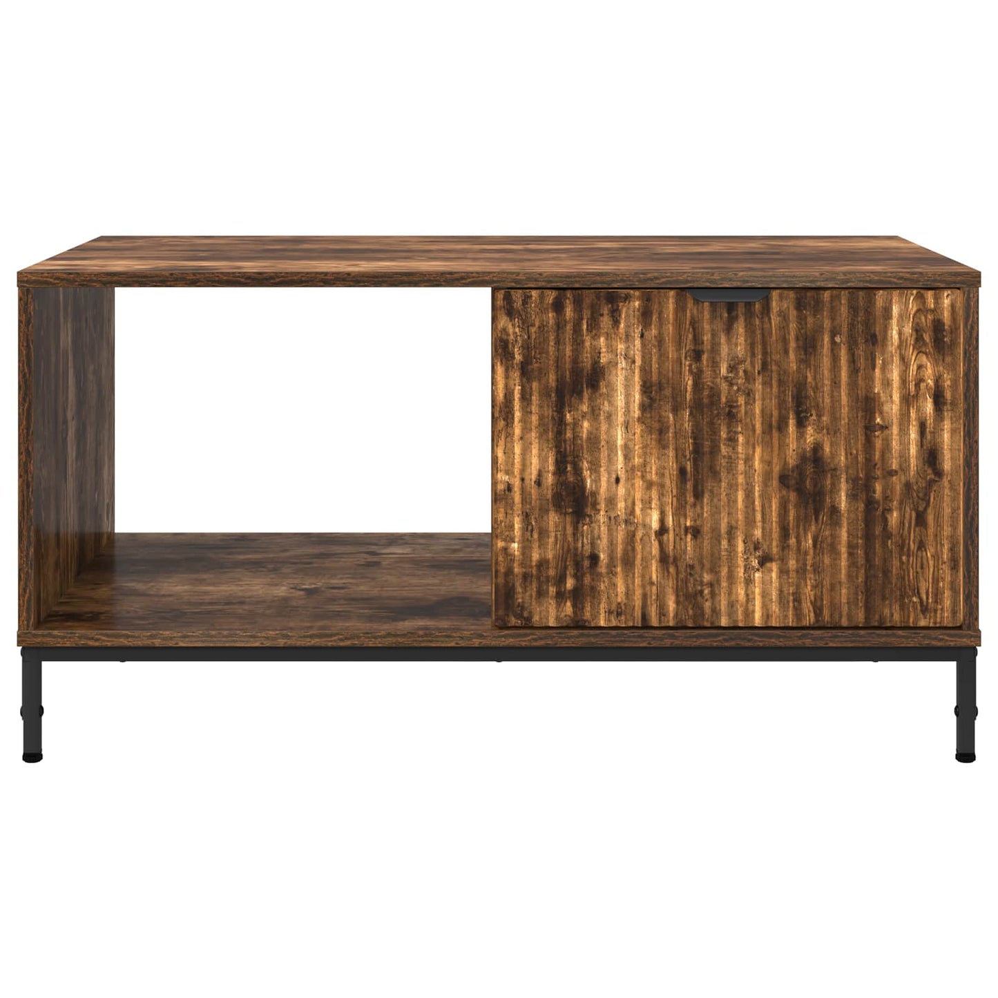 Sofabord Røget eg 90 x 49 x 46 cm Konstrueret træ