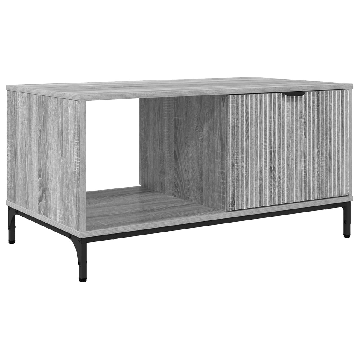 Sofabord Grå Sonoma 90 x 49 x 46 cm Konstrueret træ