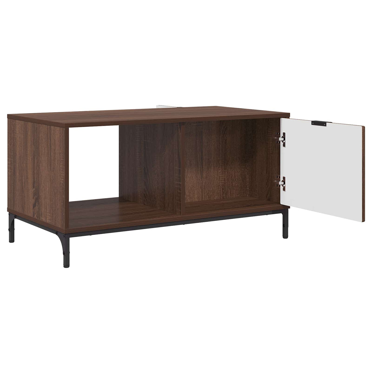 Sofabord Brun eg 90 x 49 x 46 cm Konstrueret træ