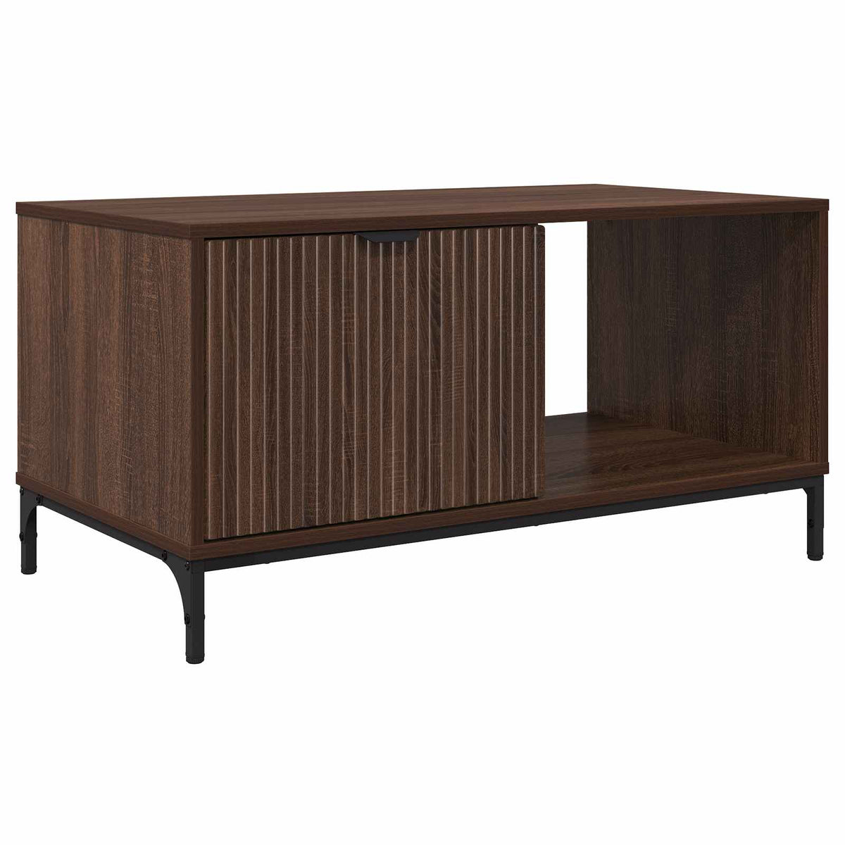Sofabord Brun eg 90 x 49 x 46 cm Konstrueret træ