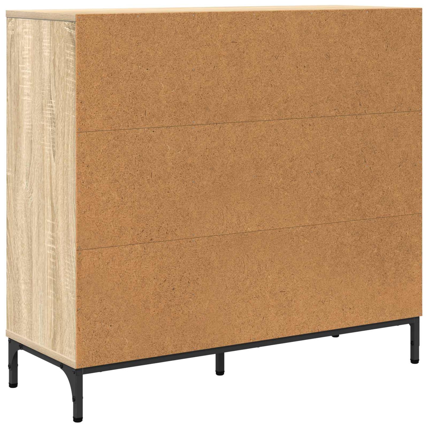 Sideboard Sonoma eg 89,5 x 33 x 82 cm Konstrueret træ