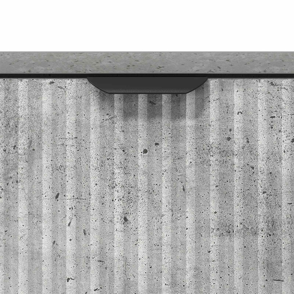 Sideboard Beton Grå 89,5 x 33 x 82 cm Konstrueret træ