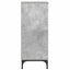 Sideboard Beton Grå 89,5 x 33 x 82 cm Konstrueret træ