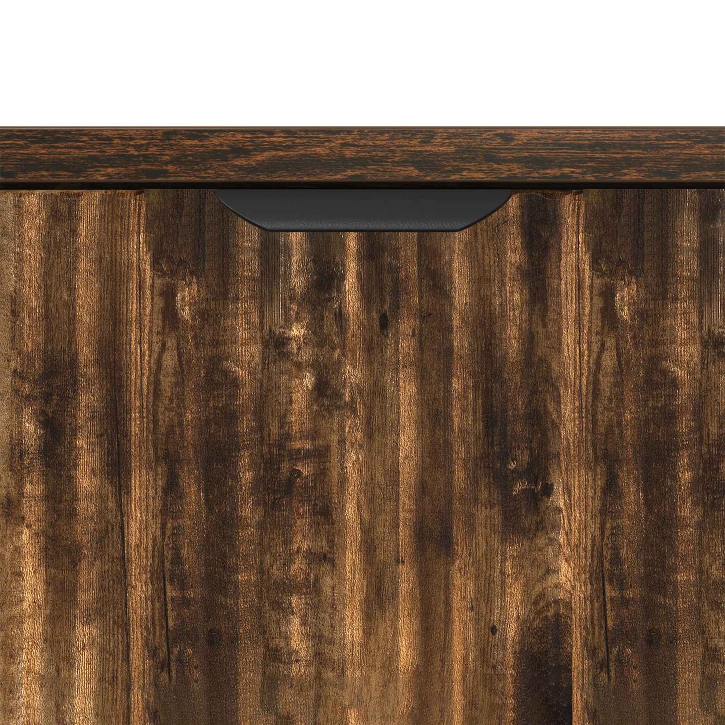 Sideboard Røget eg 89,5 x 33 x 82 cm Konstrueret træ