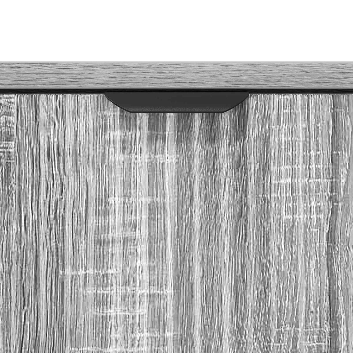 Sideboard Grå Sonoma 89,5 x 33 x 82 cm Konstrueret træ