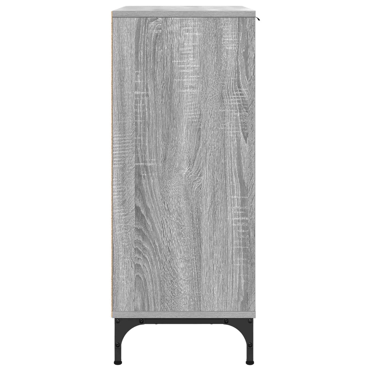 Sideboard Grå Sonoma 89,5 x 33 x 82 cm Konstrueret træ