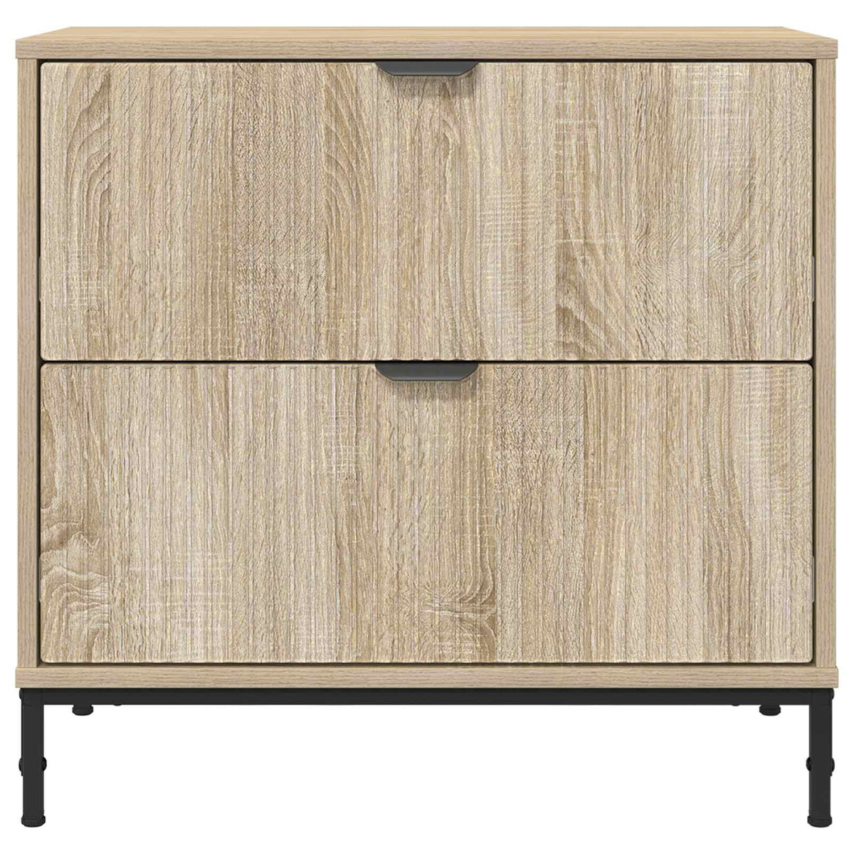 Sengebord Sonoma-eg 63.5 x 36 x 61 cm Konstrueret træ