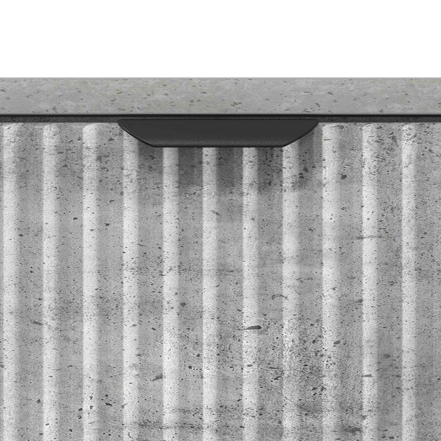 Sengebord Betongrå 63.5 x 36 x 61 cm Konstrueret træ