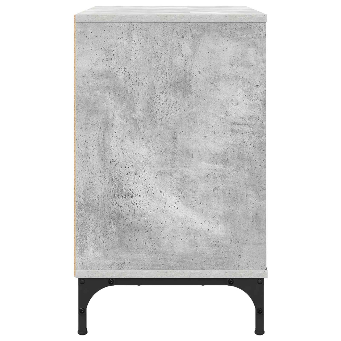 Sengebord Betongrå 63.5 x 36 x 61 cm Konstrueret træ