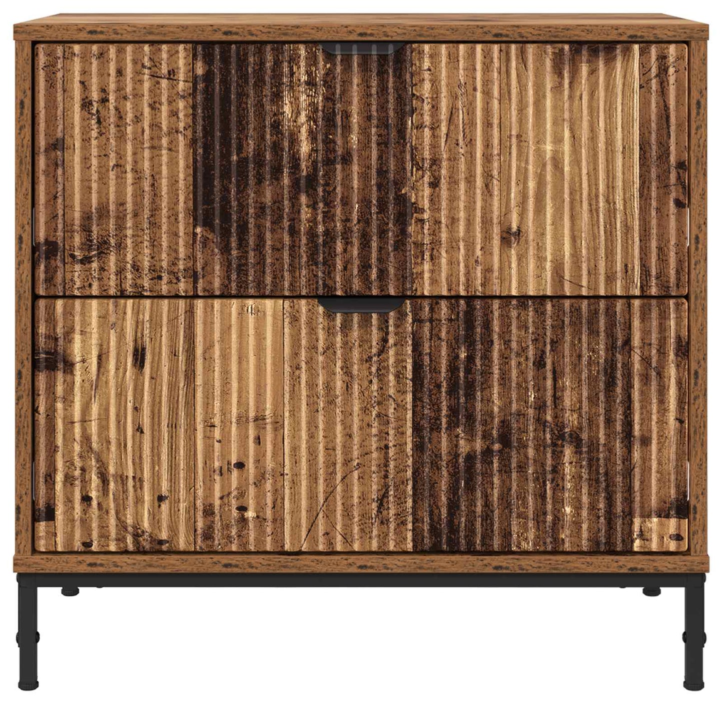 Sengebord Gammelt træ 63.5 x 36 x 61 cm Konstrueret træ