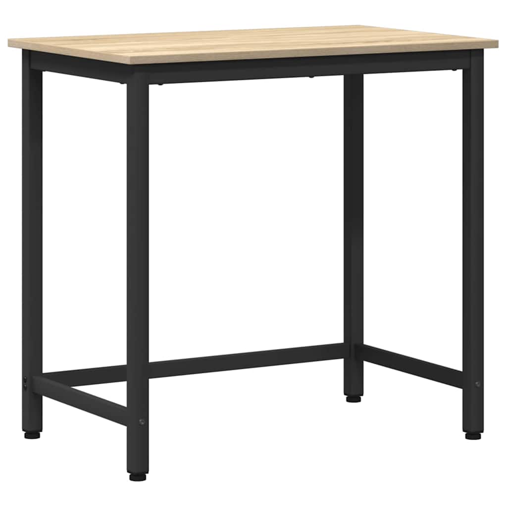 bord Sonoma eg 100 x 50 x 76,5 cm Ingeniørtræ og stål