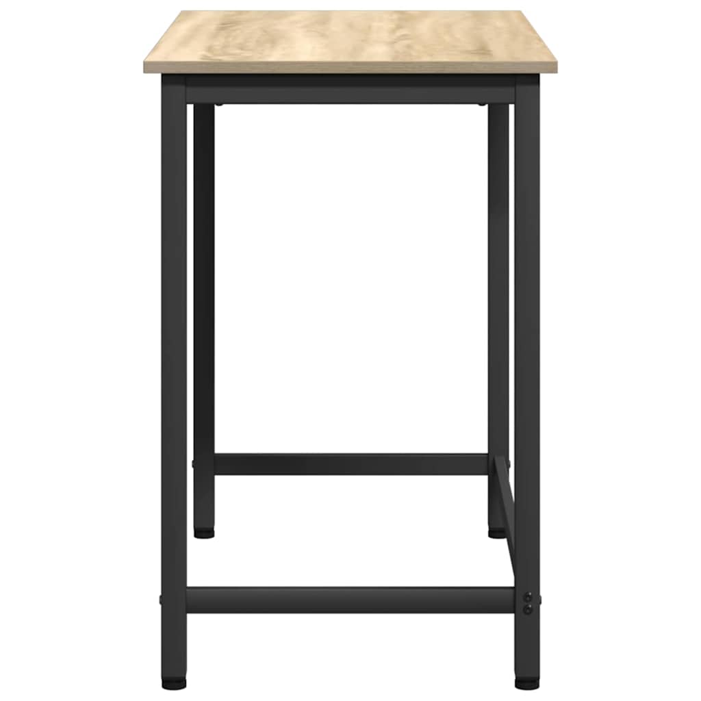 bord Sonoma eg 100 x 50 x 76,5 cm Ingeniørtræ og stål
