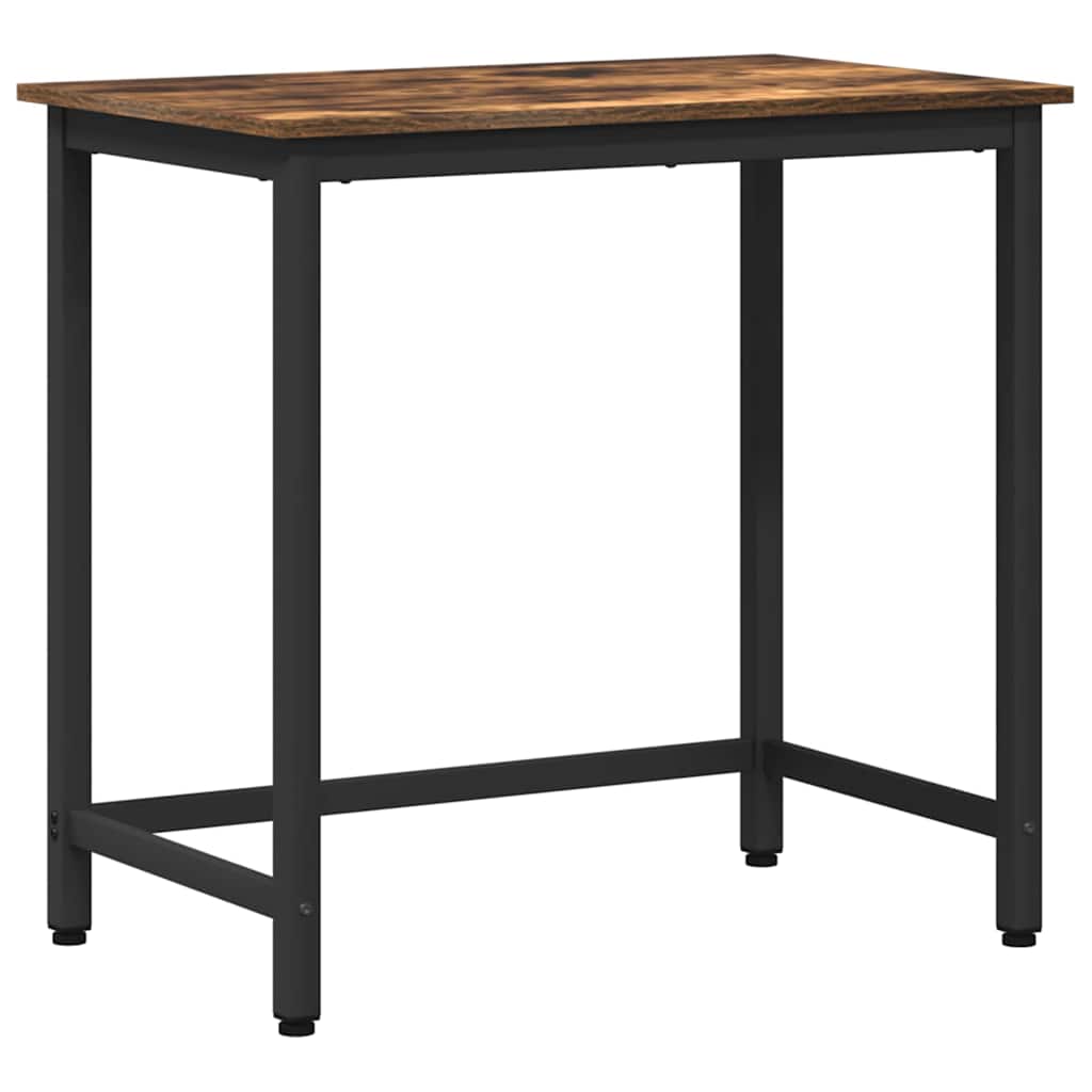 bord Røget eg 100 x 50 x 76,5 cm Ingeniørtræ og stål
