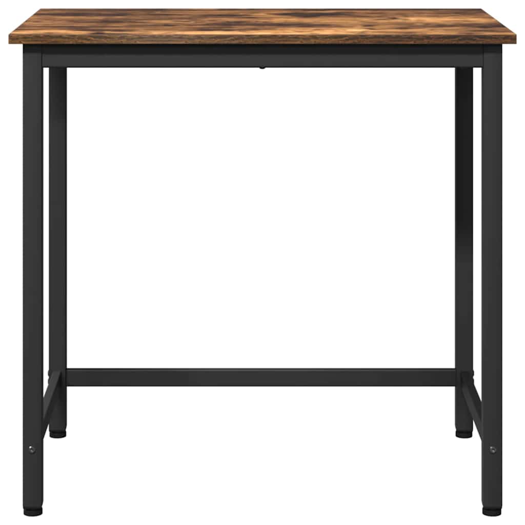 bord Røget eg 100 x 50 x 76,5 cm Ingeniørtræ og stål