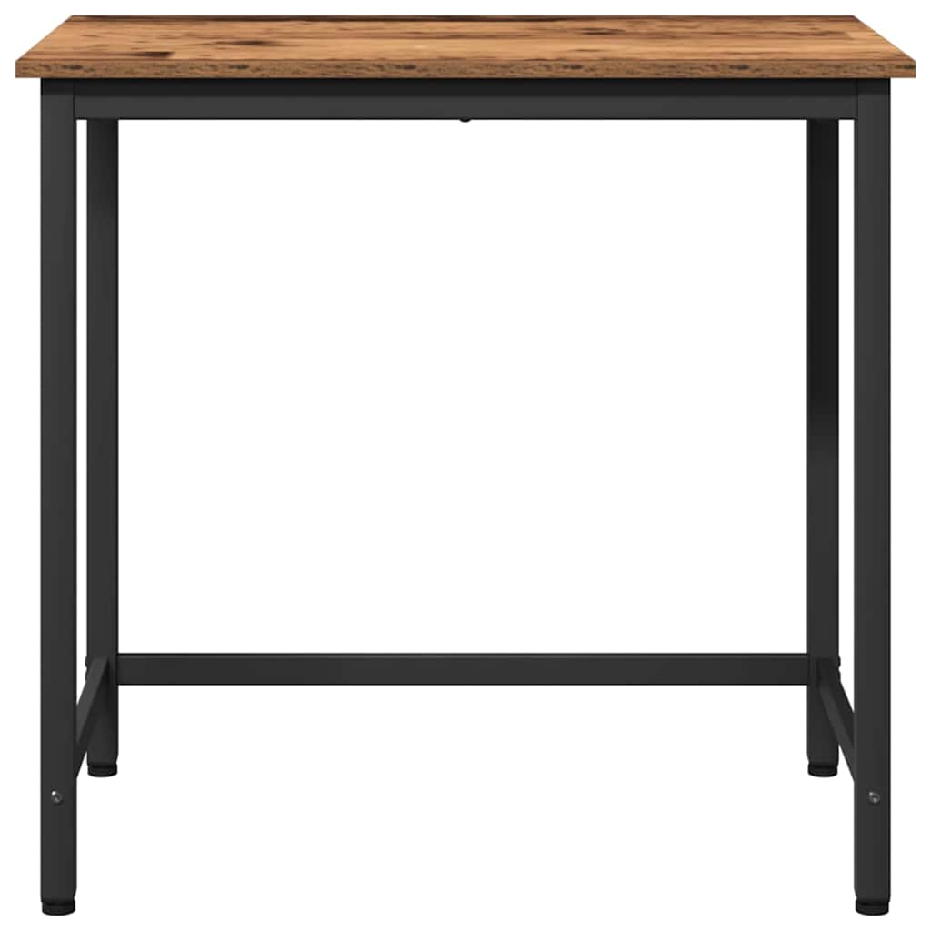 bord Gammelt træ 100 x 50 x 76,5 cm Ingeniørtræ og stål