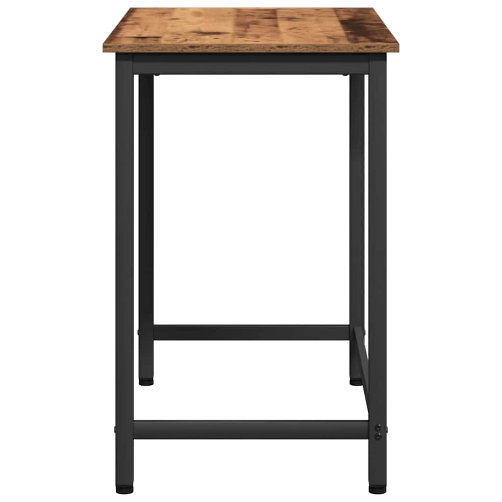 bord Gammelt træ 100 x 50 x 76,5 cm Ingeniørtræ og stål
