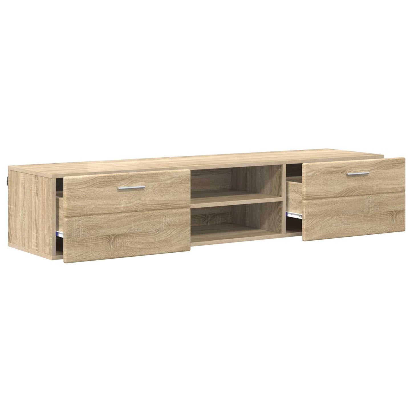 Træskab 150 x 39 x 30 cm Sonoma eg Konstrueret træ
