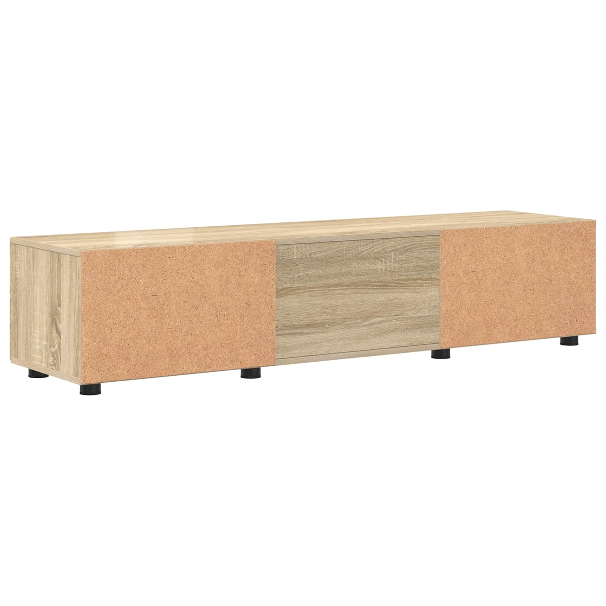 Træskab 150 x 39 x 30 cm Sonoma eg Konstrueret træ