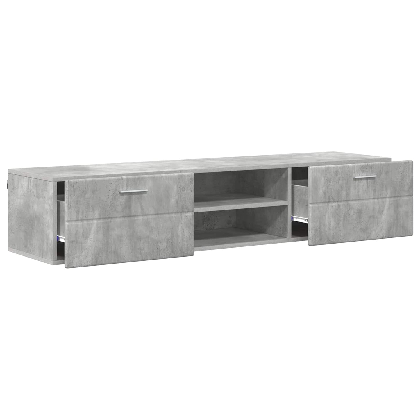 Træskab 150 x 39 x 30 cm Høj gloss hvid Konstrueret træ