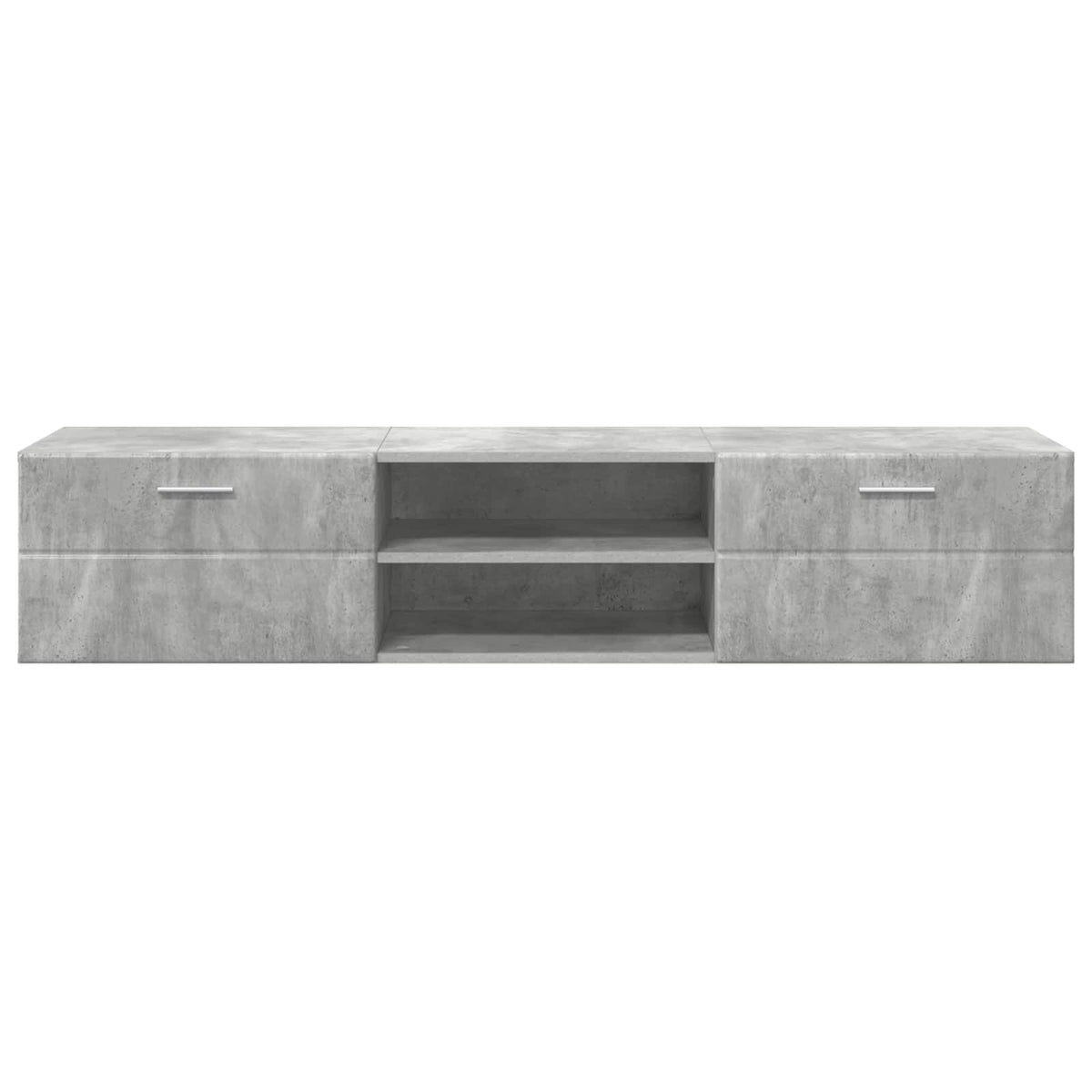 Træskab 150 x 39 x 30 cm Høj gloss hvid Konstrueret træ