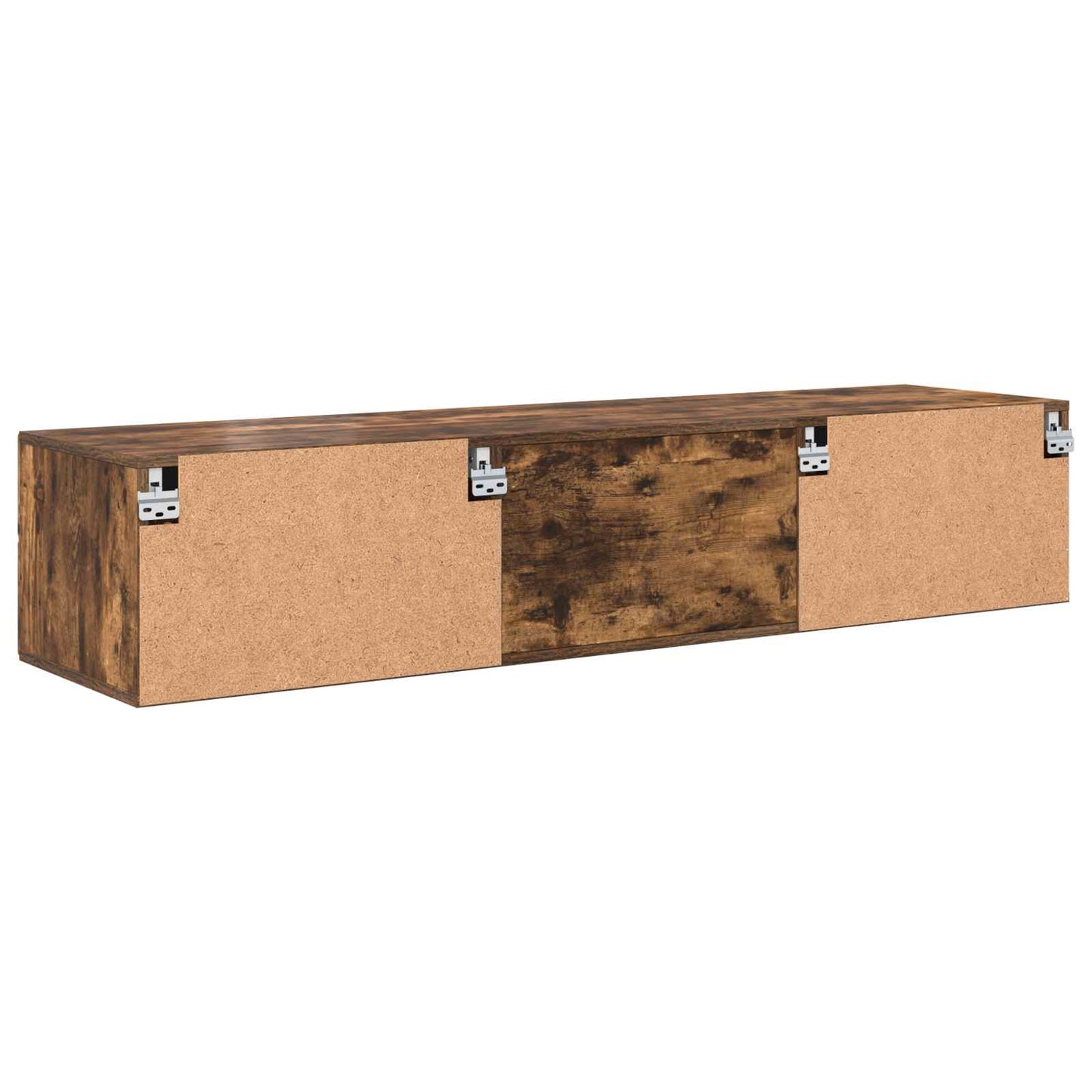 Træskab 150 x 39 x 30 cm Røget eg Konstrueret træ