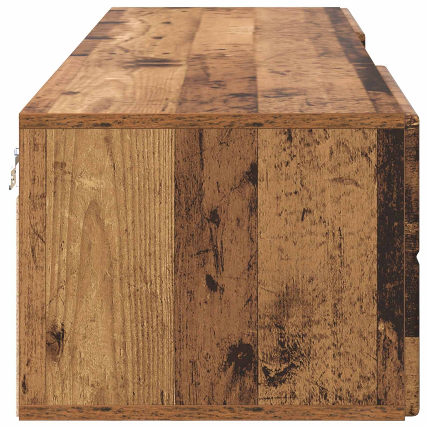 Træskab 150 x 39 x 30 cm Gammelt træ Konstrueret træ