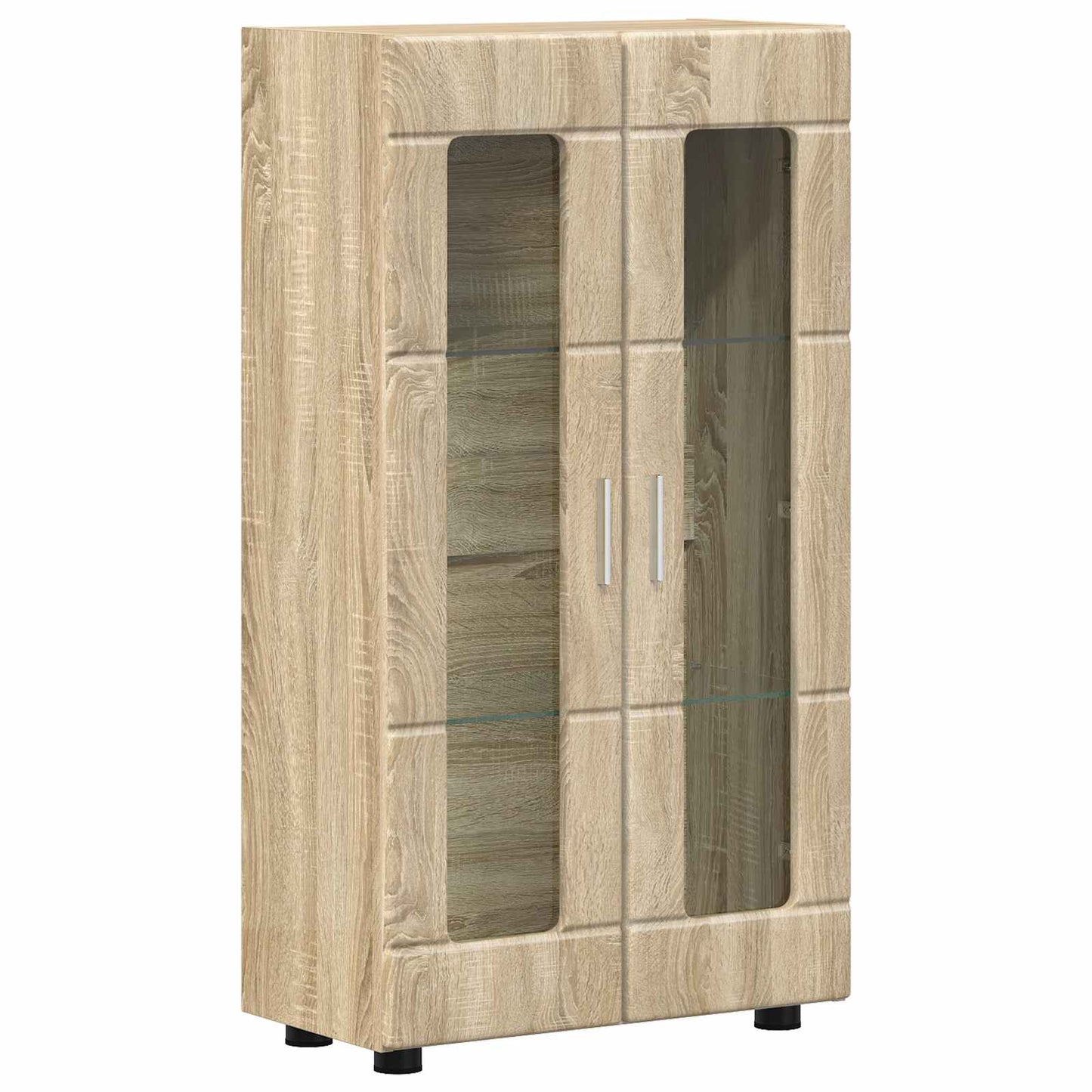 Sideboard FLORIN 55,5 x 29 x 100 cm Sonoma eg Konstrueret træ