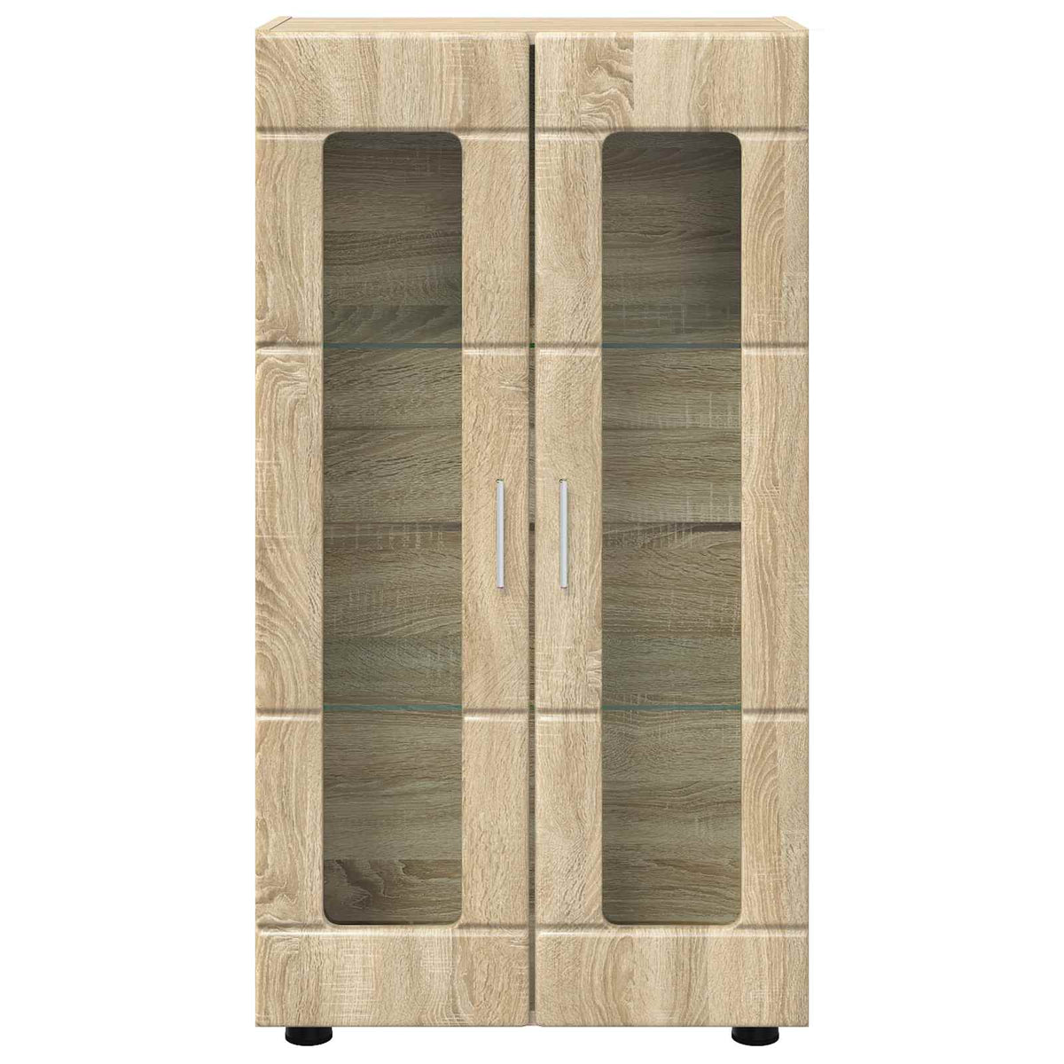 Sideboard FLORIN 55,5 x 29 x 100 cm Sonoma eg Konstrueret træ