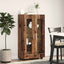 Sideboard FLORIN 55,5 x 29 x 100 cm Gammelt træ Konstrueret træ