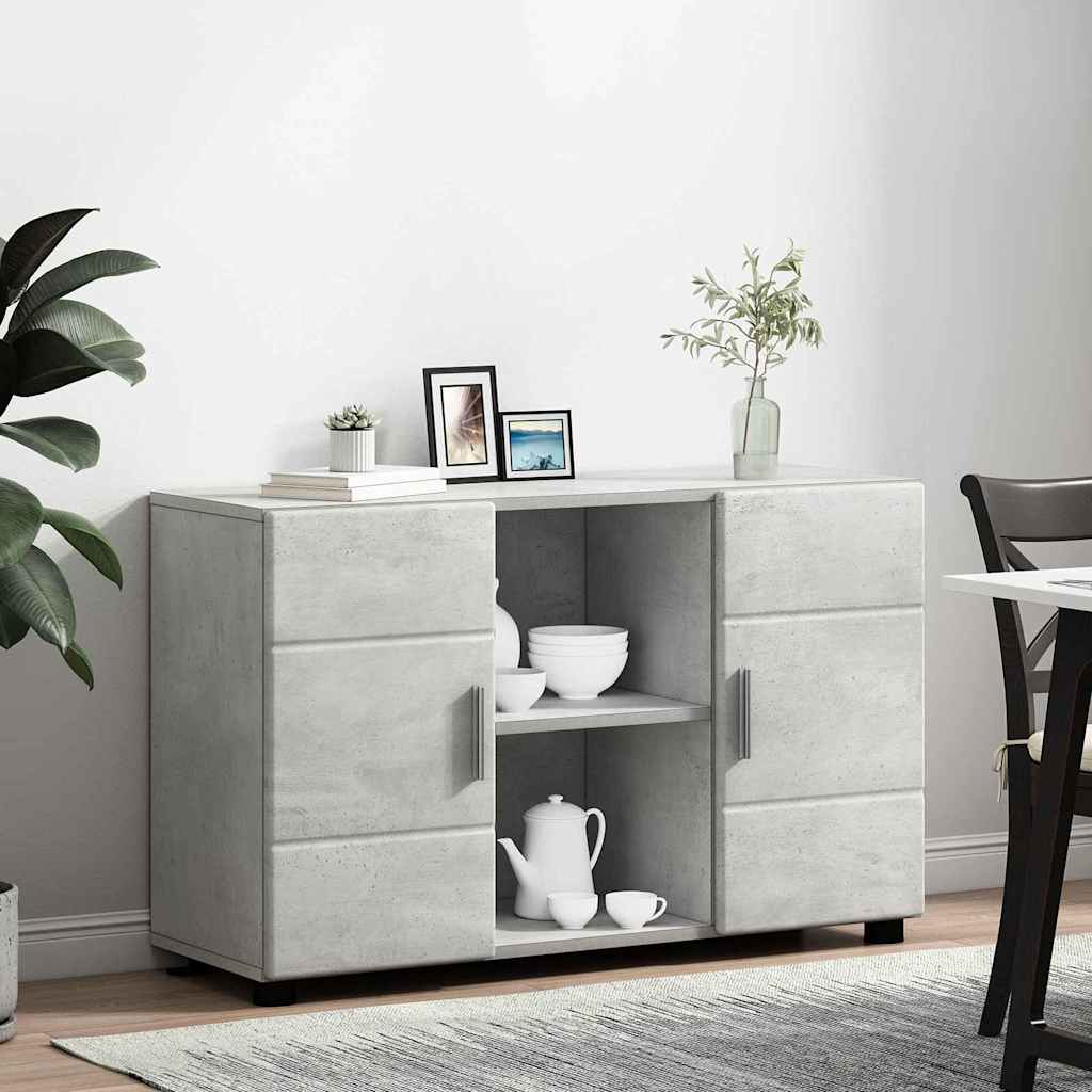 Sideboard FLORIN 88,5 x 30,5 x 55,5 cm Beton Grå