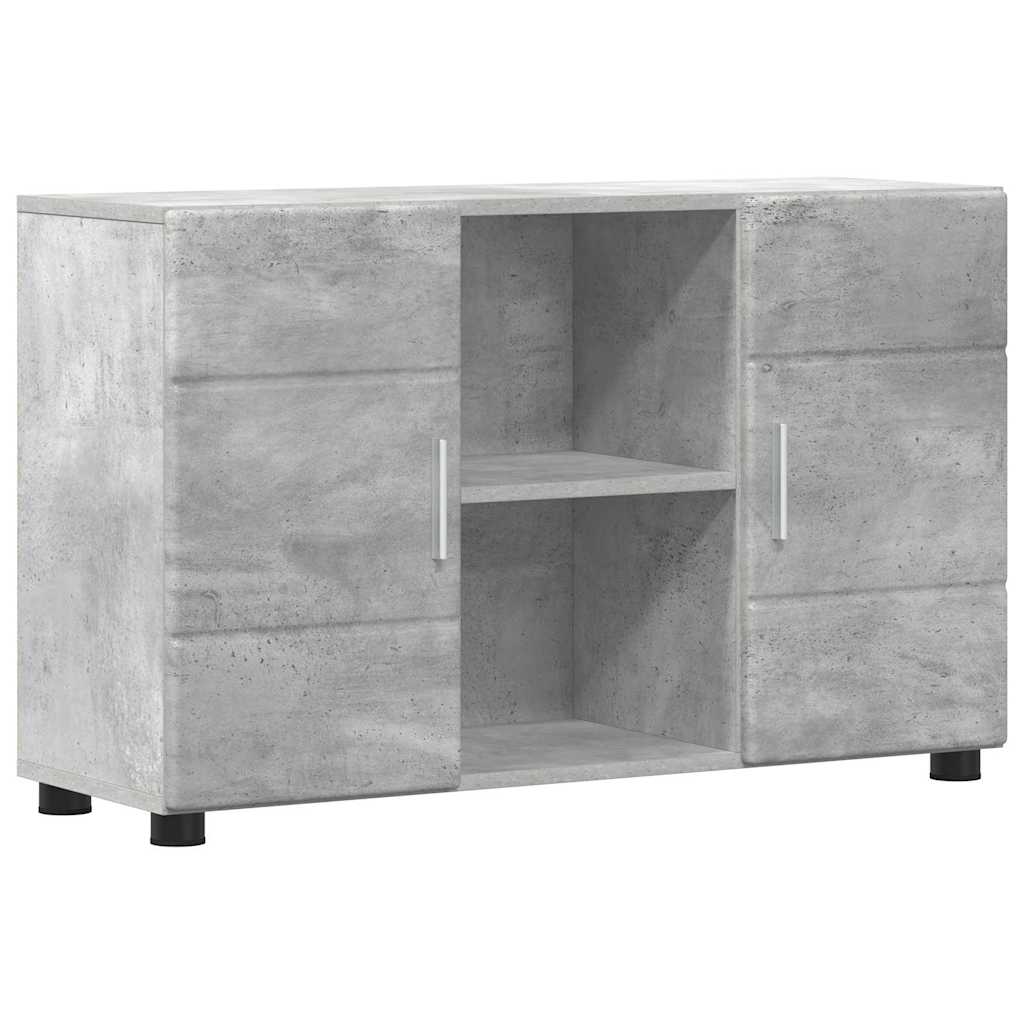 Sideboard FLORIN 88,5 x 30,5 x 55,5 cm Beton Grå