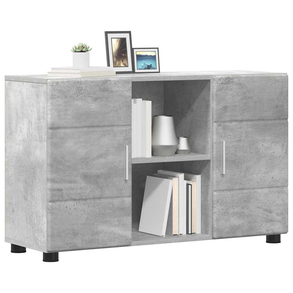 Sideboard FLORIN 88,5 x 30,5 x 55,5 cm Beton Grå