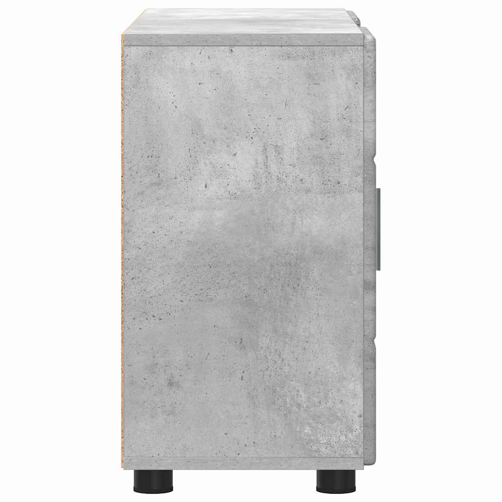 Sideboard FLORIN 88,5 x 30,5 x 55,5 cm Beton Grå